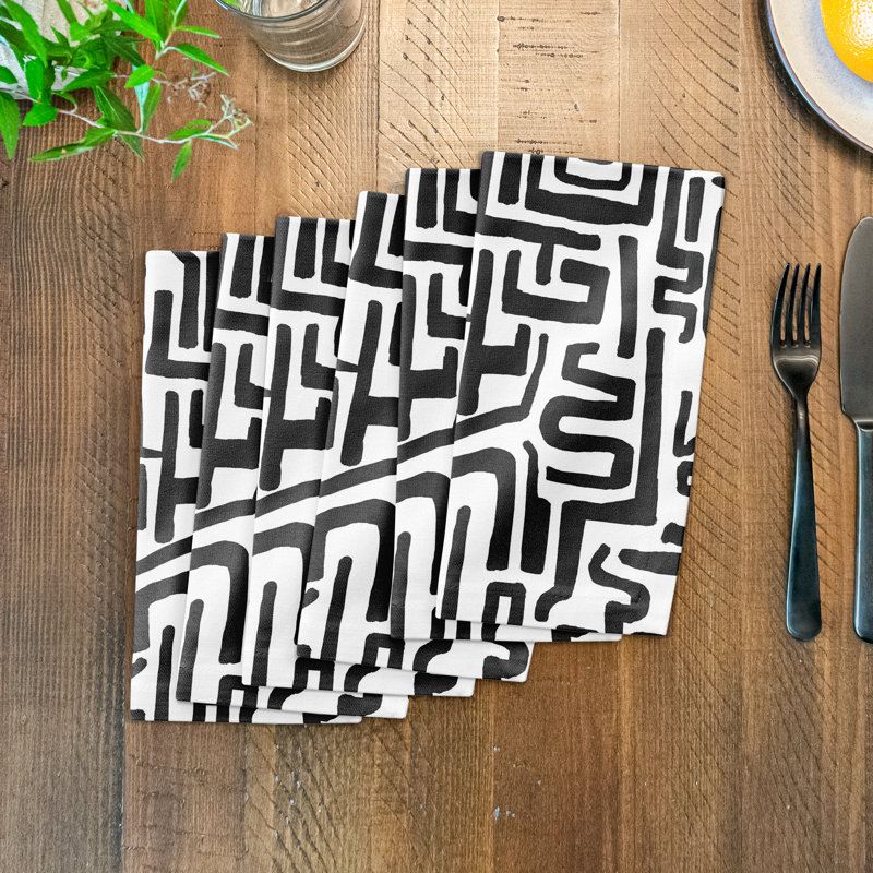Cotton No Pattern Square Napkin