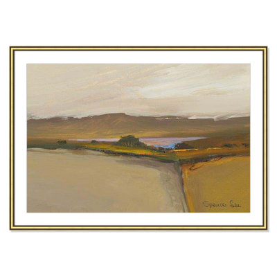 Heaven and Earth IV By Spencer Lee - Framed Art w/ 4 Ply Matboard