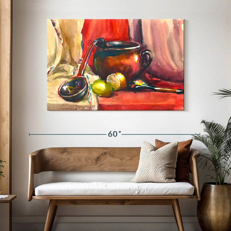 Senne Abstract Kitchen, 32" H x 48" W