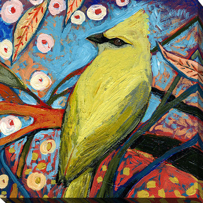 « oiseau xii », reproduction d’art sur toile tendue