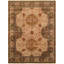 Agra Oriental Hand-Knotted Wool Brown/Beige Area Rug-36737057