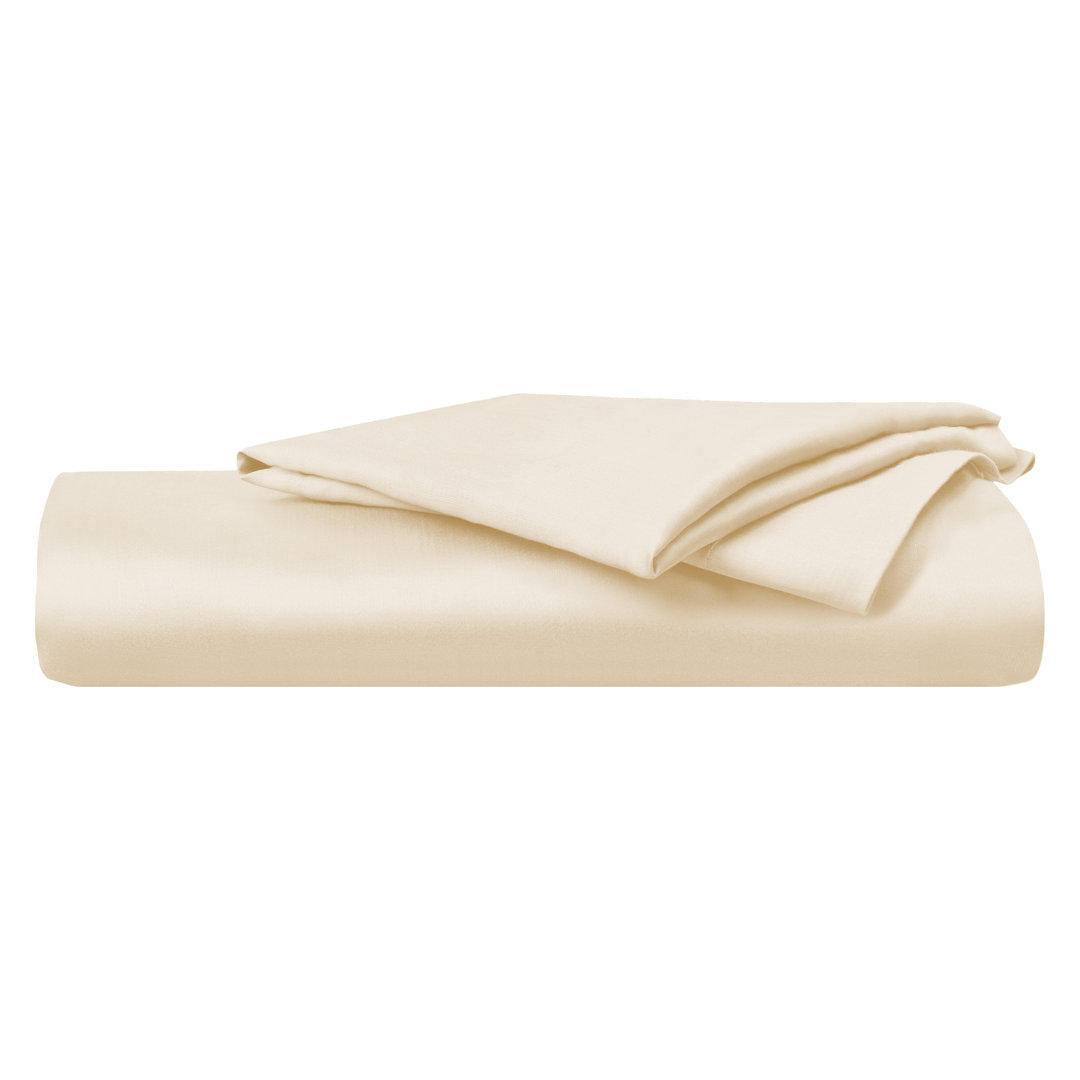 100% Eucalyptus Lyocell Tencel Fitted Sheet Set, Naturally Cooling, Super Soft Delara