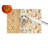 Labradoodle Heirloom Fall Glass Cutting Board