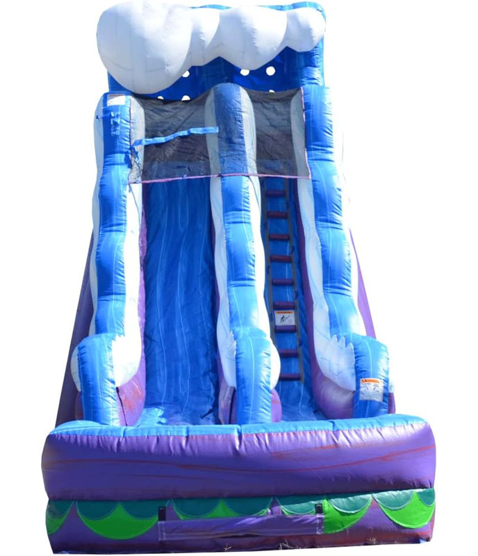 Jumporange 19’ Mermaid Water Slide Inflatable With Splash Pool