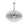 10 - Light Dimmable Tiered Chandelier