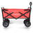 Wonderfold Pull/Push Collapsible Utility Folding Wagon With Wide Tires, Red