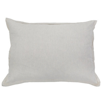 Striped Reversible Throw Pillow