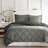 Hypoallergenic Reversible Polyester Bedding Set, Modern Comfort For Home