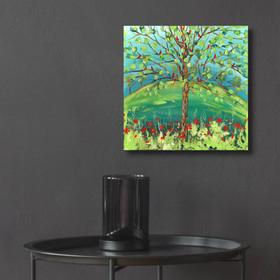 «Family Tree» par Estelle Grengs, art mural en verre acrylique