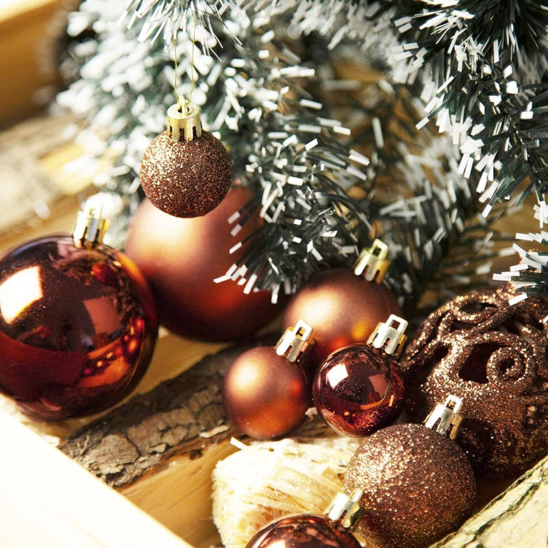 1.18cm Solid Colour Not Flowers Ornament Accessory, Brown