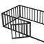 Structure de lit en métal avec clôture et porte Diocles-2023351687-2023351684