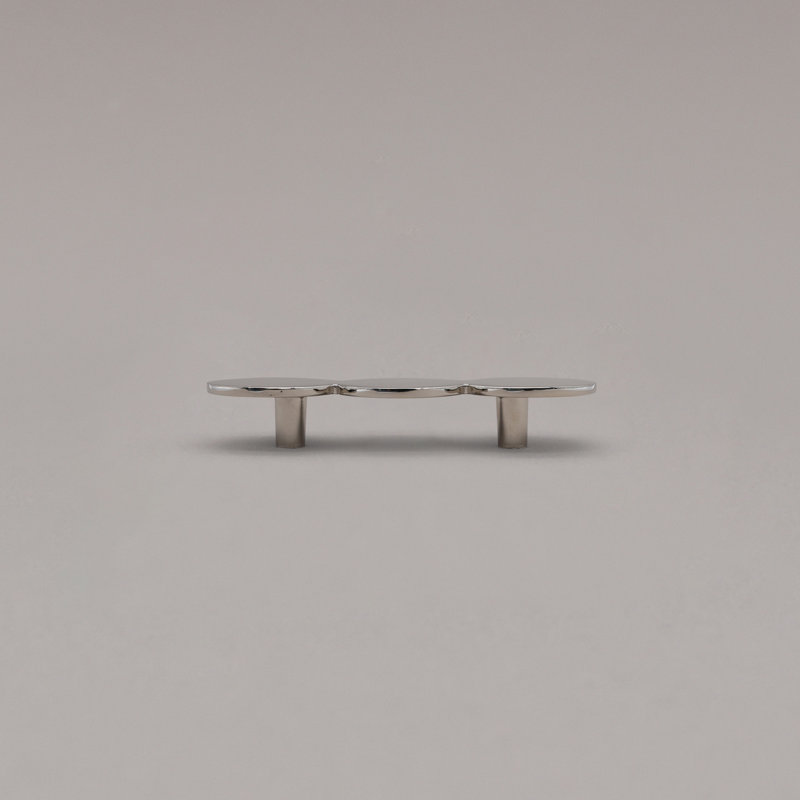 Trio 3” Pull, Polished Nickel