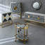 Op Art Bar - Charcoal/Ivory