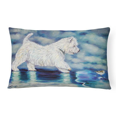  Coussin décoratif intérieur / extérieur Misty Westie