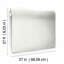 Rouleau de papier peint lisse L 27 pi x l 27 po Dinah-61512784