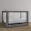 Vienna 4-In-1 Convertible Crib, Darkwash Ash With Acrylic
