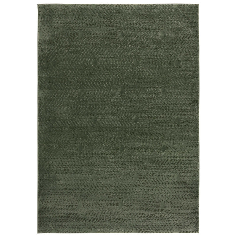 Simonton Revive Performance Chevron Rug, Rectangle 4' x 6'