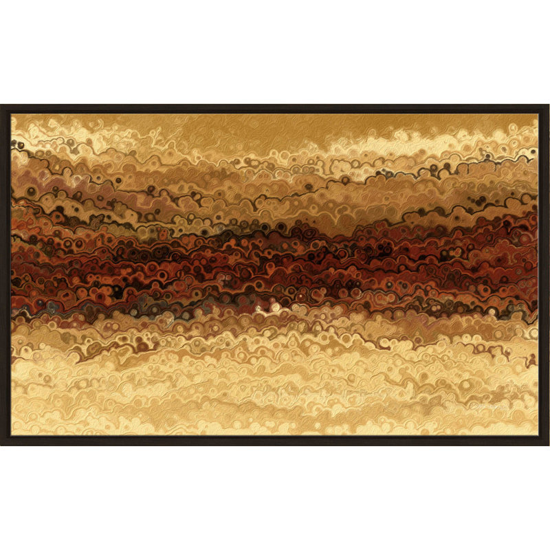 Psaume 71:20 Our God Restores (Horizontal) par Mark Lawrence - impression, Cadre flottant espresso