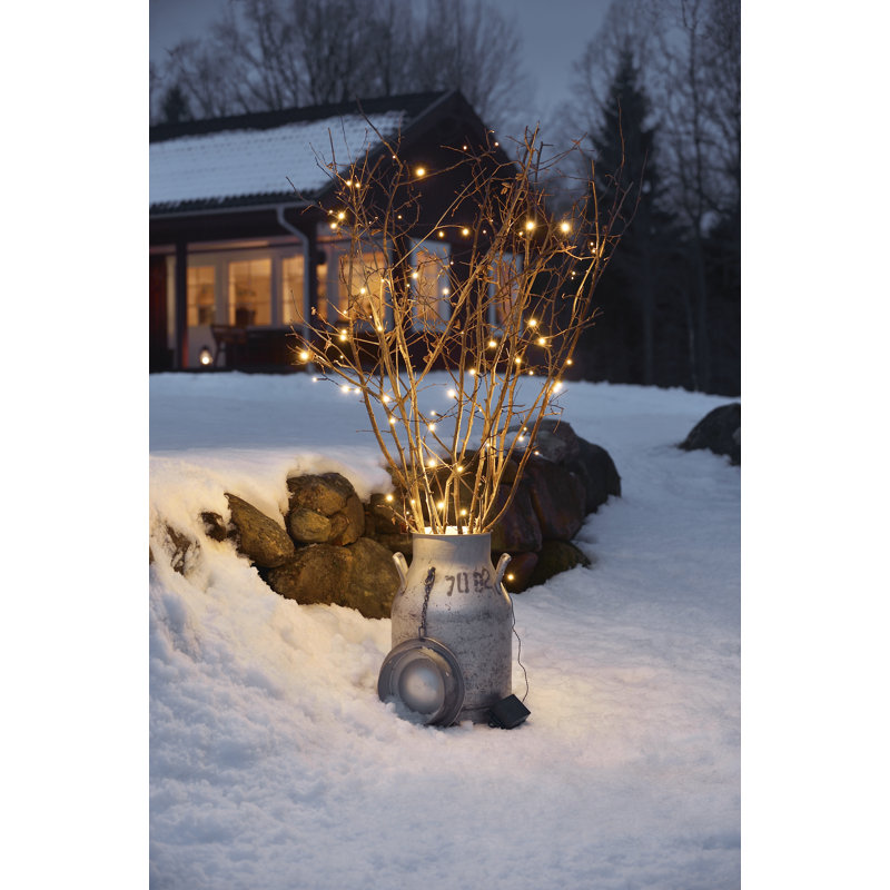 440cm LED 40 - Bulb String Light, Black