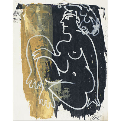 Studio Series 11 - Seated Nude Print