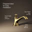 Artifacts Bathroom Sink Spout with Bell Design-2052143586