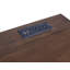 Bureau pliant en bois / acier Stakmore avec bloc d'alimentation, structure espresso
