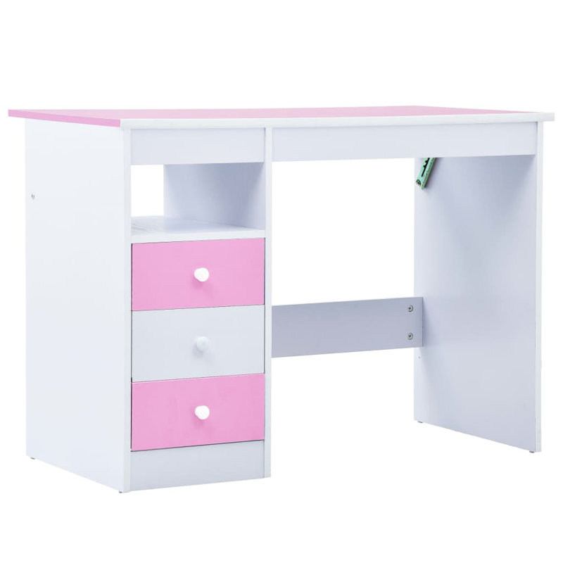 Campton 100cm Writing Desk, Pink