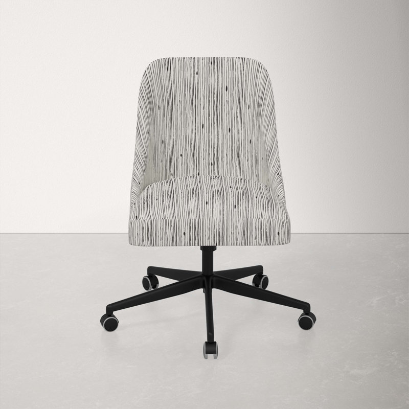 Manda Office Task Chair, Shibori Stripe Ink