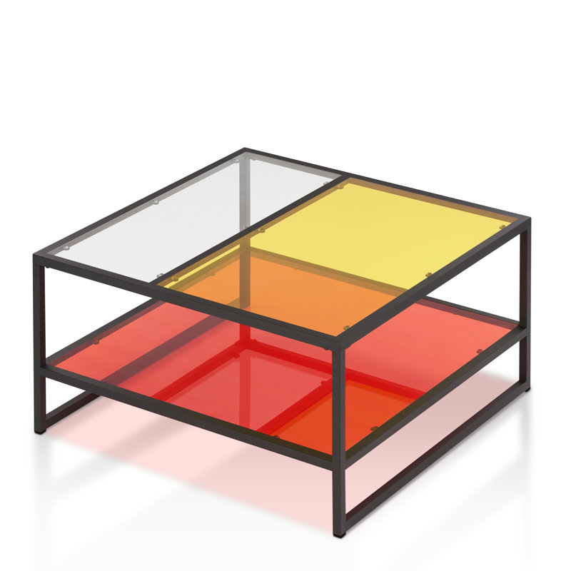 Frame Coffee Table with Storage