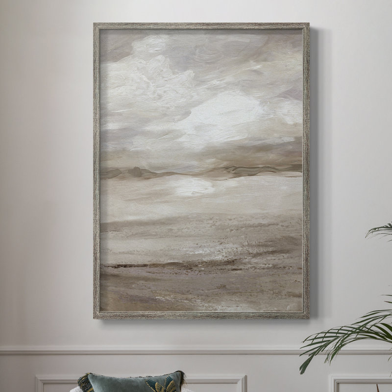«Neutral Dunes», reproduction encadrée - bois massif, H 11 po x l 9 po
