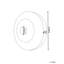 Alvada Plug-in Flush Mounted Sconce