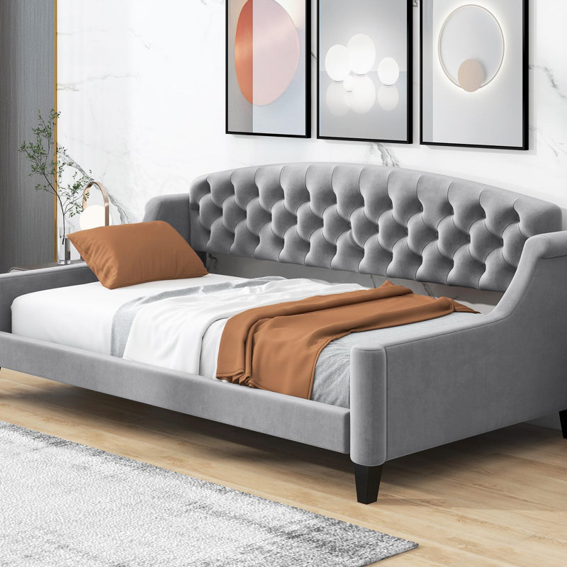 Beds, Twin, Gray