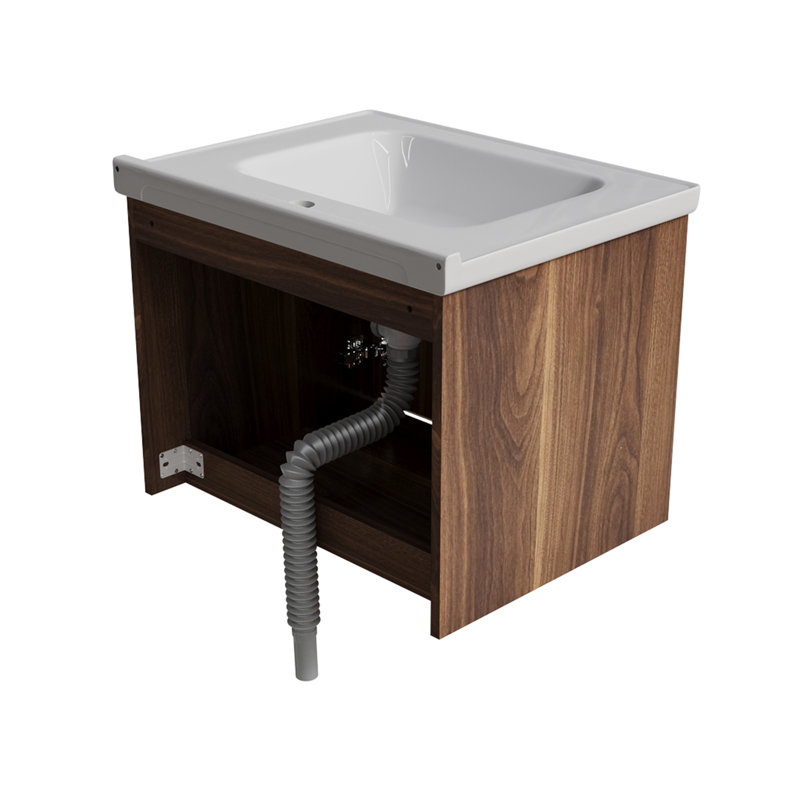 Bathroom Vanity with Integrated Basin