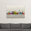 «San Antonio Skyline» par Francy, impression-18658945-26529159