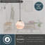Luminaire suspendu simple à 1 lumière Milano-95992742