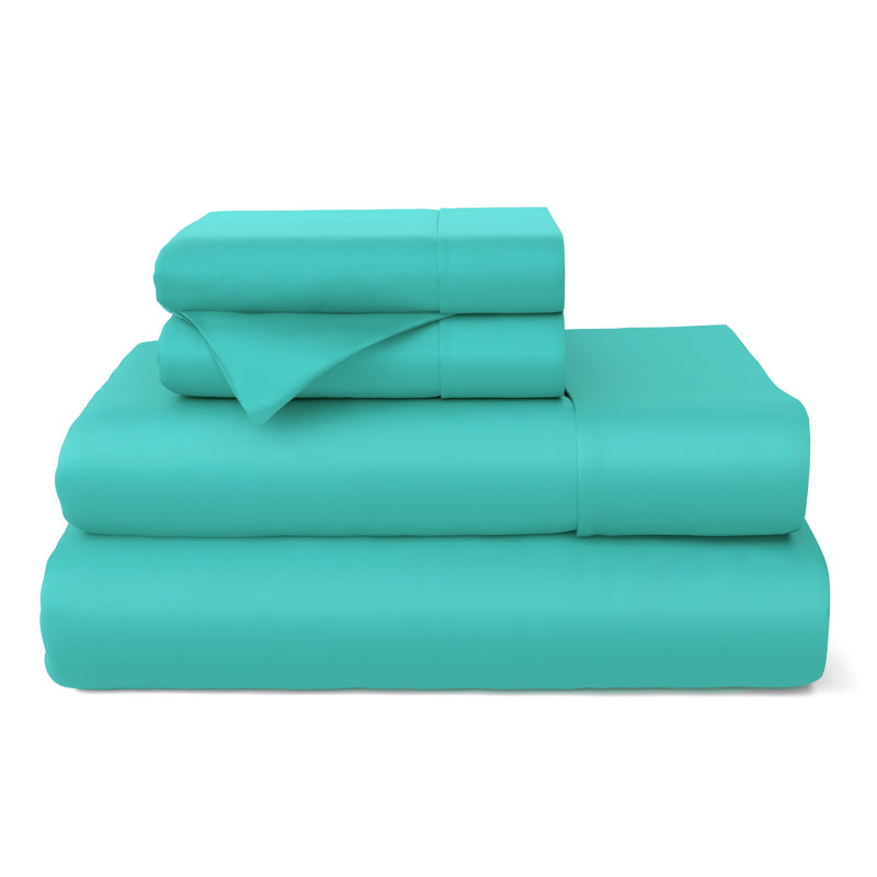 King Cream Organic Bamboo Rayon Bed Sheet Set