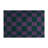 Checkered Blue Indoor and Outdoor Area Rug-887045545