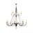Romilly 12 - Light Dimmable Classic / Traditional Chandelier