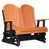 Orange / Noir sélectionné