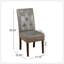 CHAISE DE SALLE À MANGER CARTER 5-TUFT KD CARTER - Moderne et élégante, parfaite pour les salles à manger élégantes et les sièges confortables-1166949113