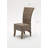 Volk Wicker Premium All-Weather Wicker Outdoor Dining Side Chair with Cushion