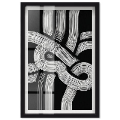 Impression monochrome «Shadowbox» par Art Remedy