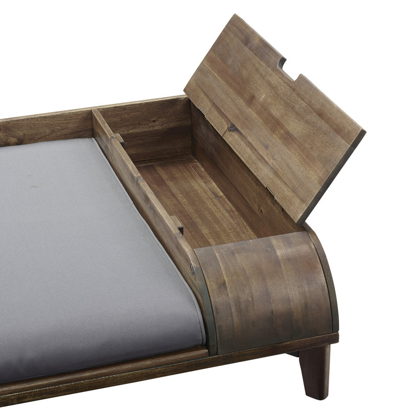 Oakgrove Orthopedic Polyester Pet Bed, Large (44.5" W x 27.5" D x 9.5" H)