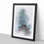 Stranded Boat upon the Beach in Abstract - Picture Frame Graphic Art Print-55730152-55730158