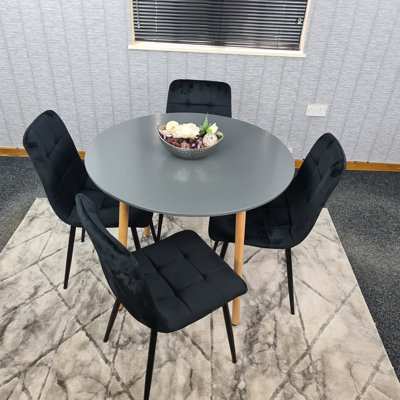 Gordin 4 - Person Dining Set