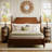 Solid Wood End Table-105528154