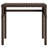 Hokku Designs Sun Loungers 2 Pcs With Canopies And Table Brown Poly Rattan-1527840936