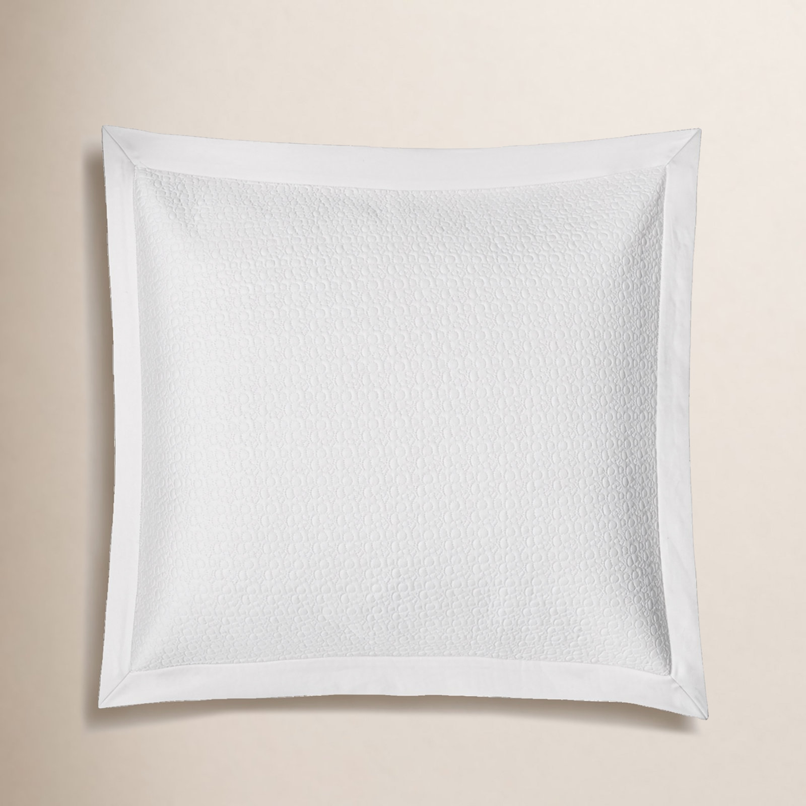 ESTELLA Cotton Shams, white, Euro