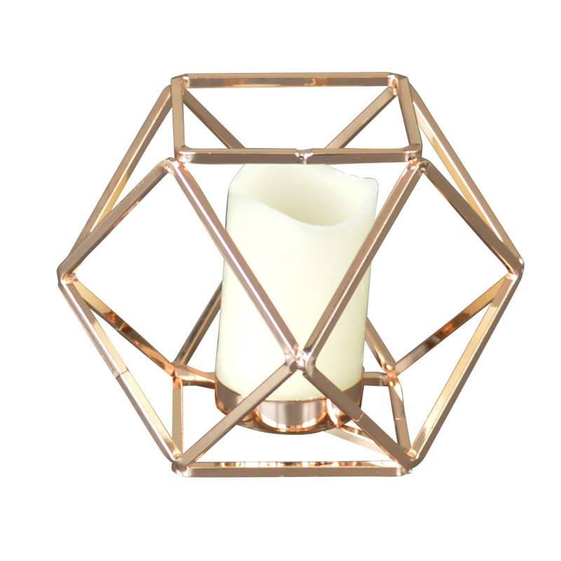 Tetradecahedron Abstract Tealight Holder