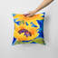 Housse de coussin d'extérieur carré Sunflowers